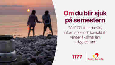 Affisch - om du blir sjuk på semestern