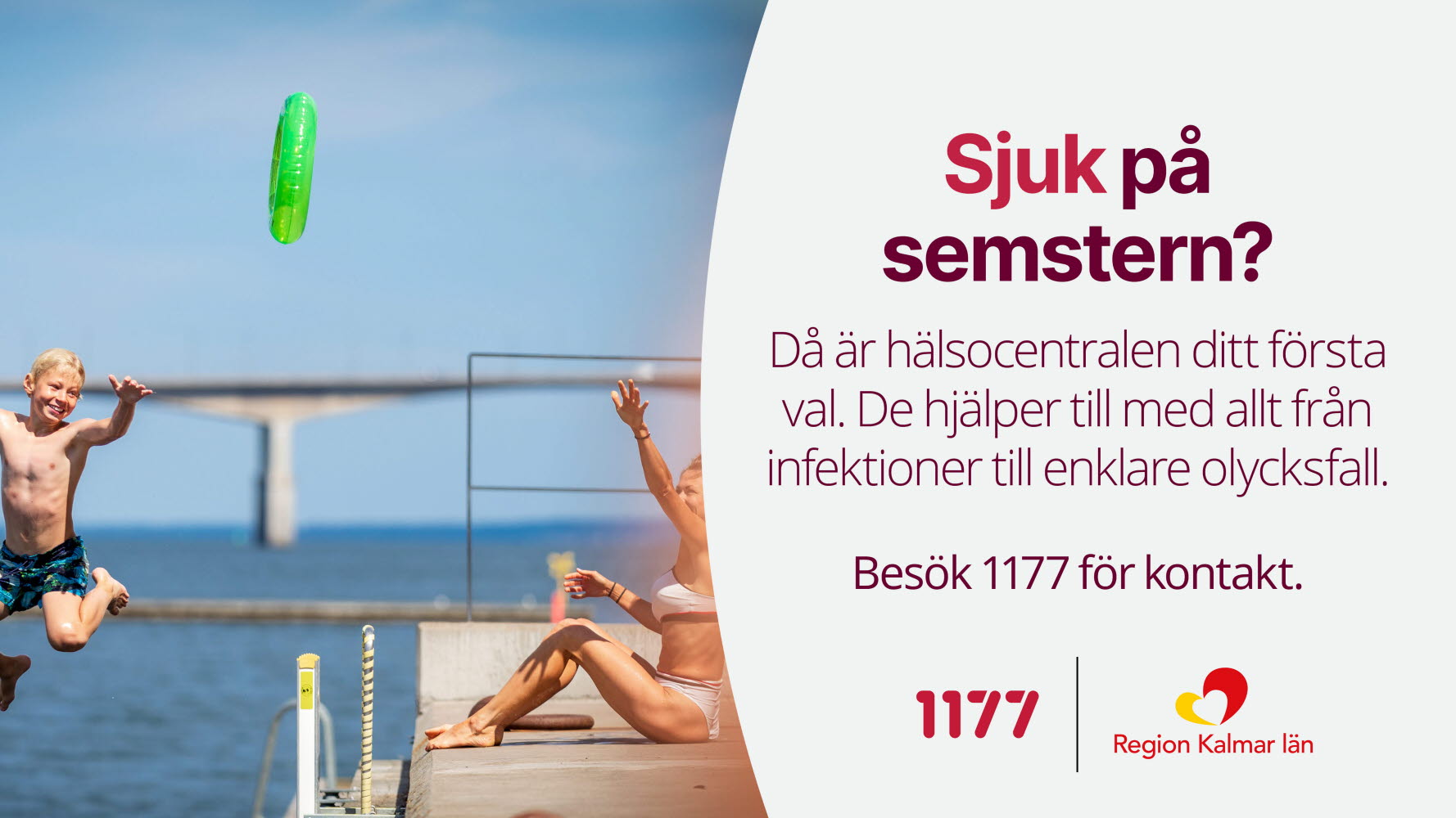 Affisch - Sjuk på semestern