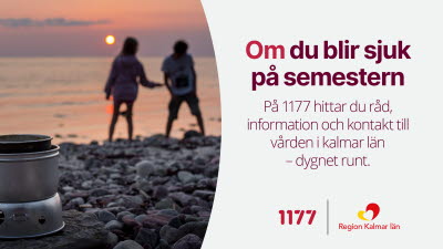 Affisch - om du blir sjuk på semestern