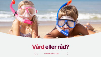 Affisch - vård eller råd